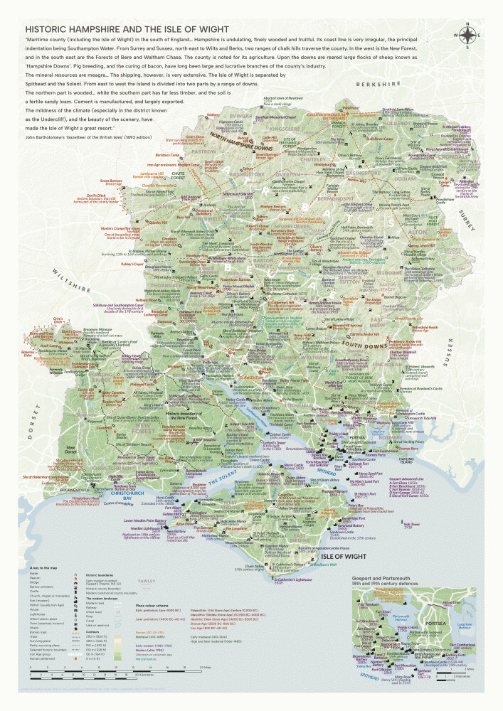 Historic Hampshire and the Isle of Wight