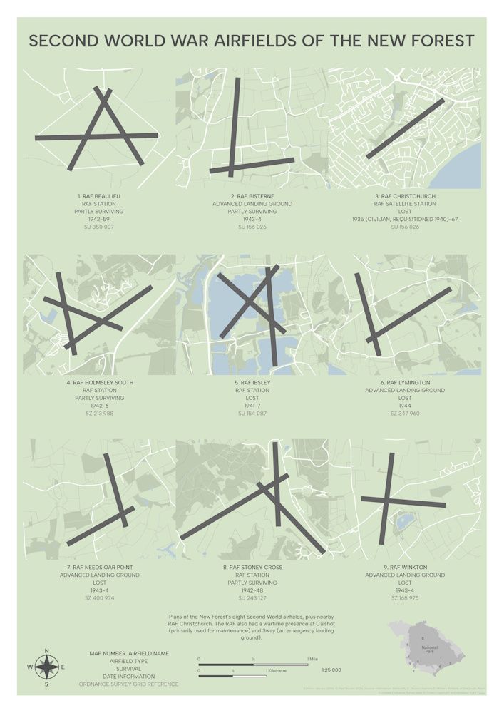 Second World War Airfields of the New Forest