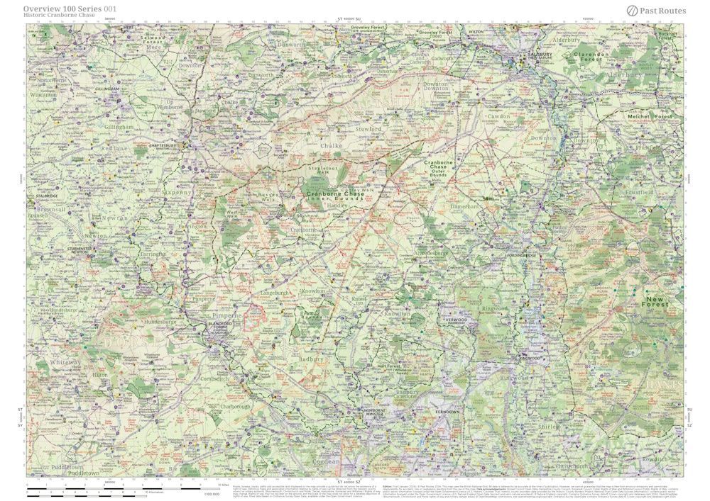 Historic Cranborne Chase (unfolded version)