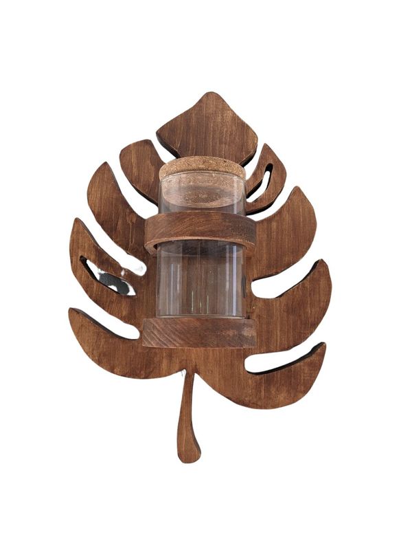 Hanging Wooden Leaf Propagation Station