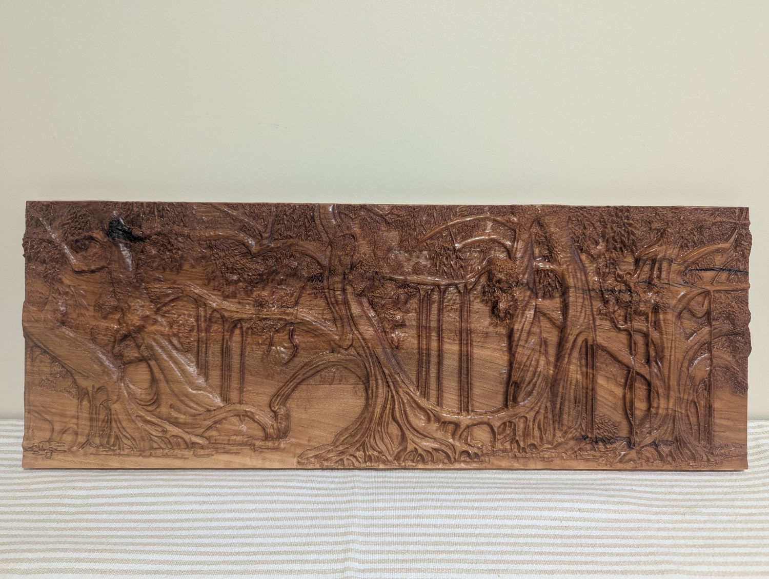 3D forest wall art
