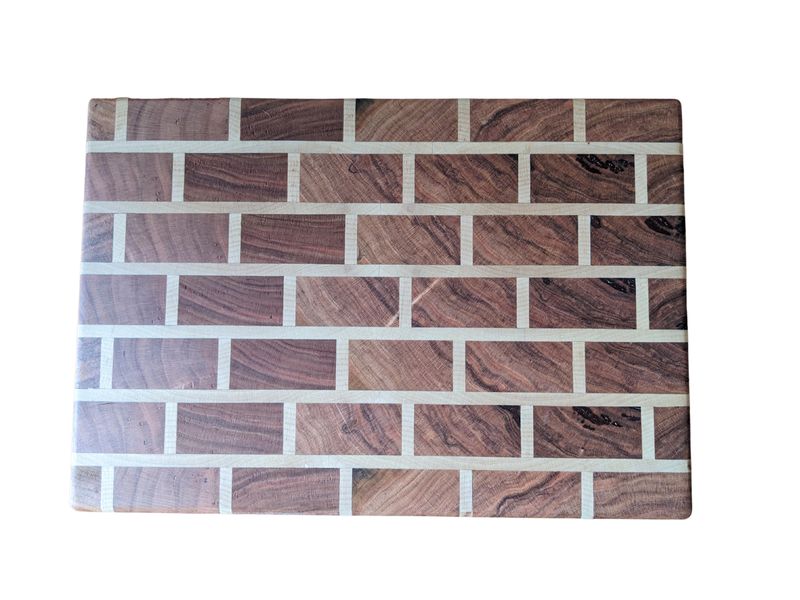 Brick End Grain Cutting Board