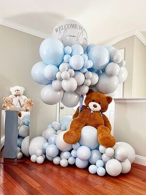 Teddy Bear Balloon Column