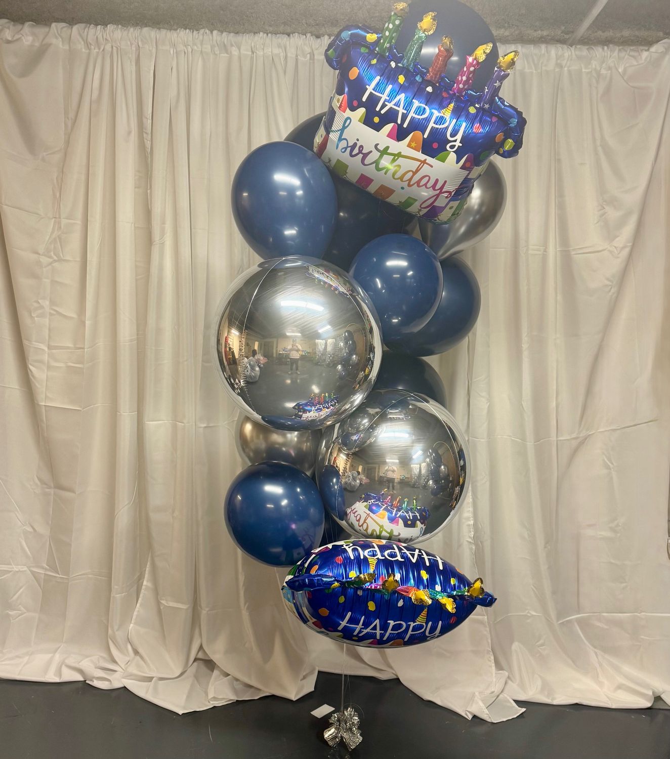 Happy Birthday Jumbo Helium Bouquet