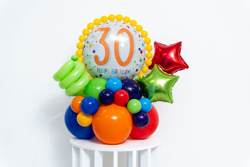 Deluxe Foil Balloon Centerpiece