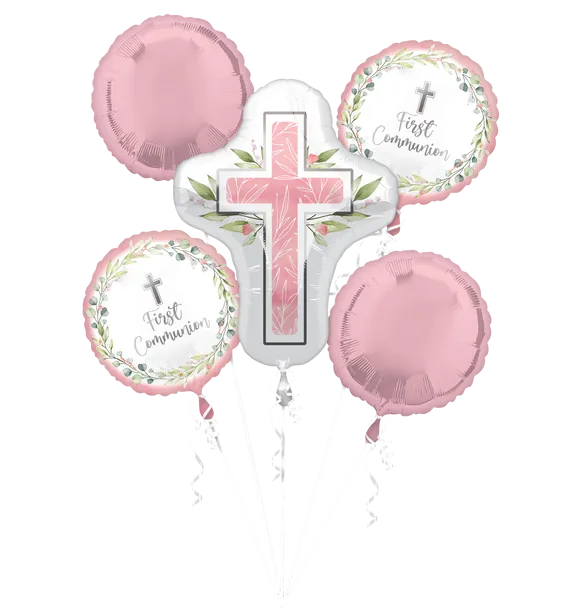 Bouquet My First Communion Pink