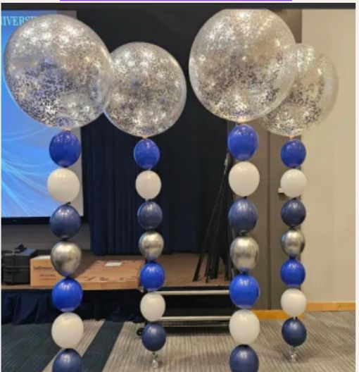 10ft Beaded Columns