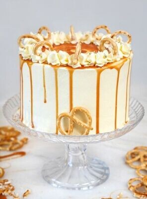 Buttercream & Salted Caramel Drizzle Cake