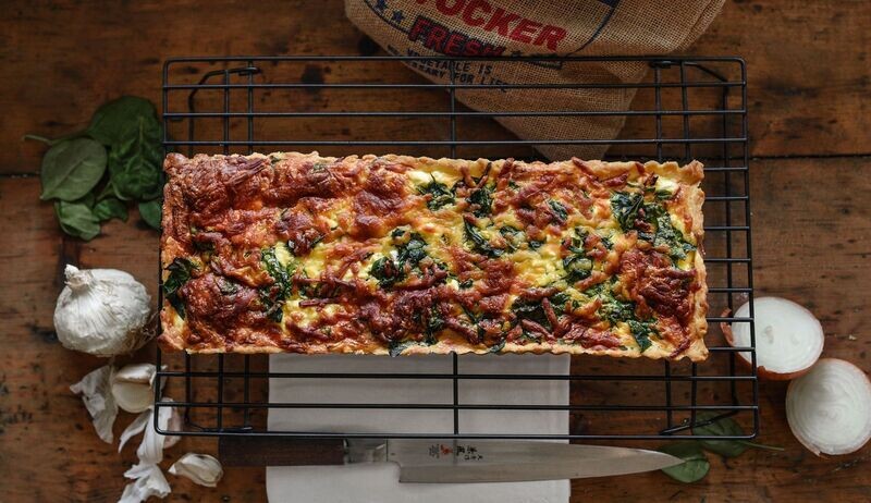 Spinach & Feta French Tart