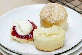 Scone with Jam & Chantilly Cream