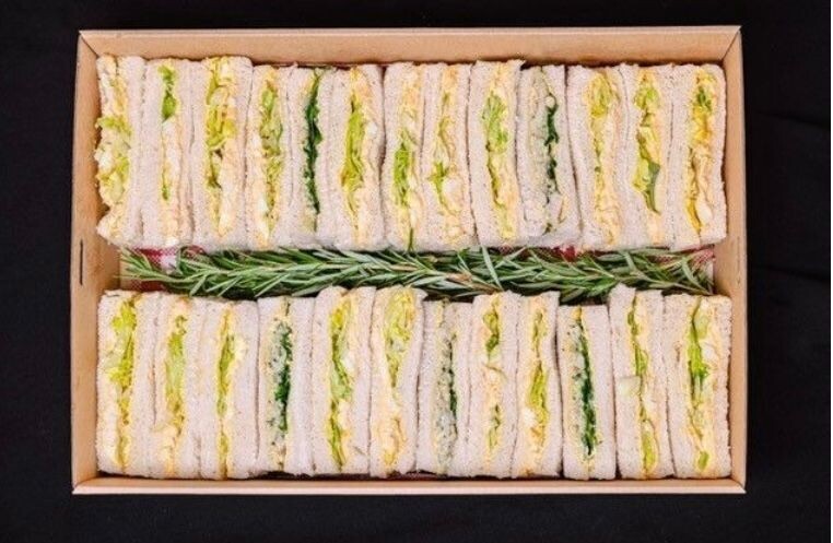 Ribbon Sandwich Catering Box