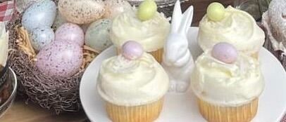 Easter Nest Cupcakes