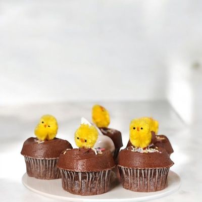 Easter Chocolate Cupcakes