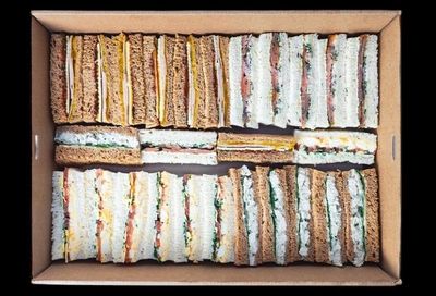 Ribbon Sandwich Catering Box 2