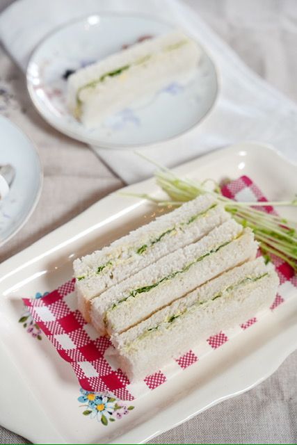 Chicken and Herb Ribbon Sandwiches