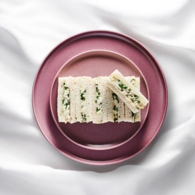Pesto Chicken & Rocket Ribbon Sandwiches