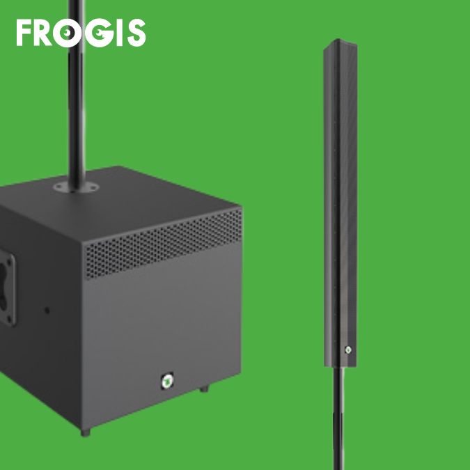 Frog-Is Portable Array Speaker Systems