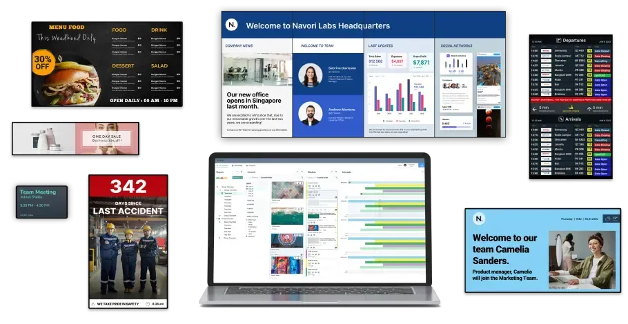 Navori Professional Digital Signage Software
