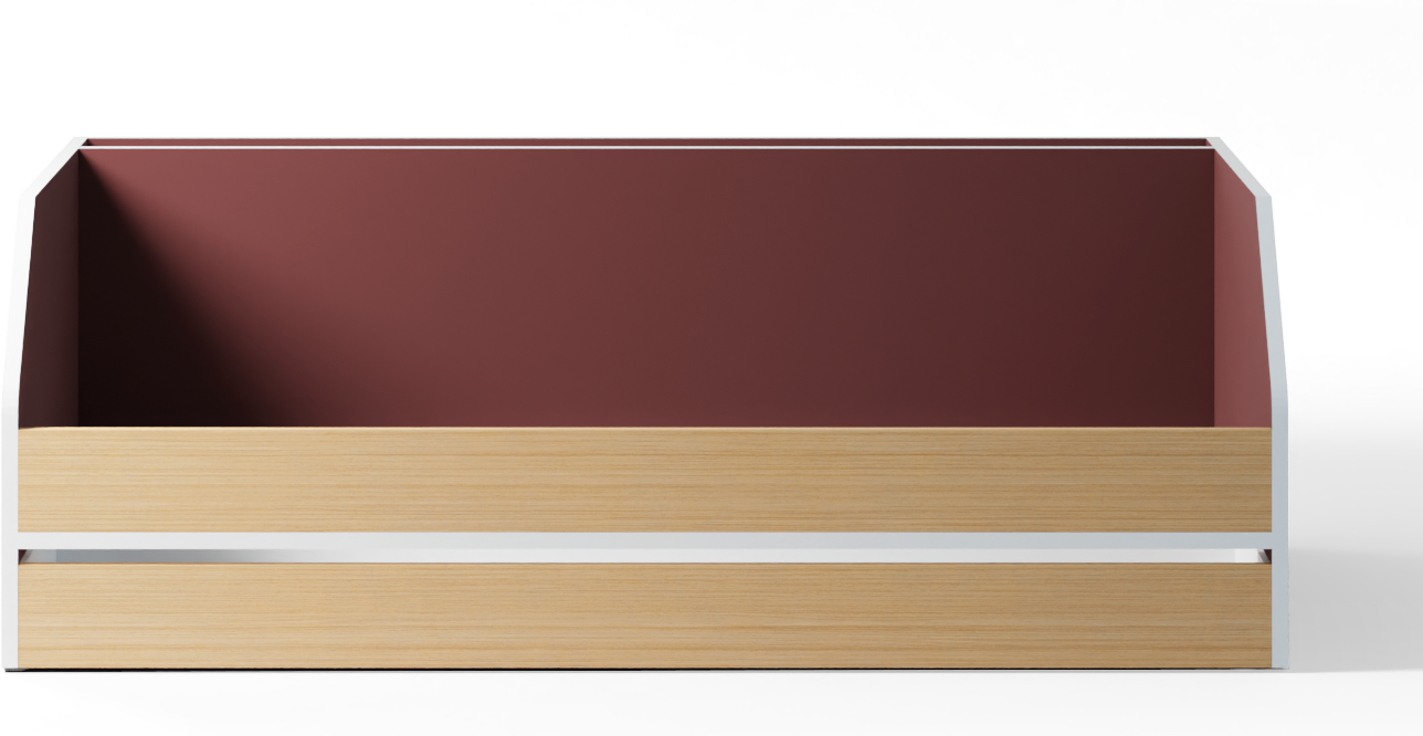 Lit LONGITUD - Base Rosso Askja