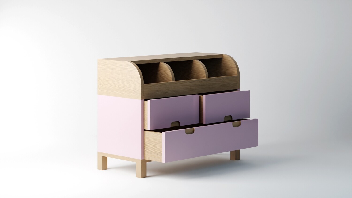 Commode LATITUD - Option Rose