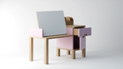 Bureau LATITUD - Option Rose