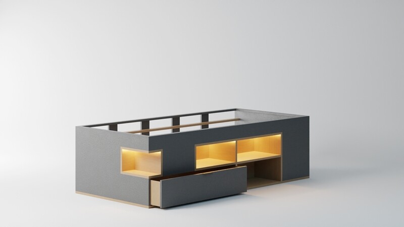 Lit CUBISMA - Option Moon Grey