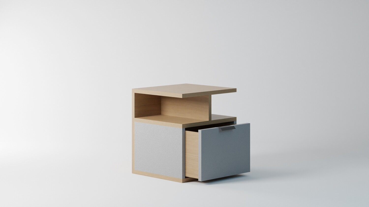 Cube Chevet CUBISMA - Option Old Linden