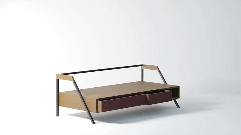 Lit PORTIQ - Option Rosso Askja