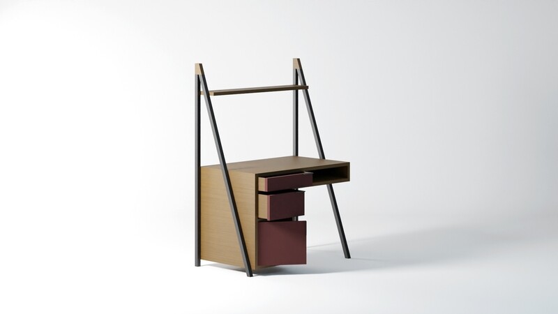 Bureau PORTIQ - Option Rosso Askja