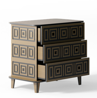 Commode NEOANTIQ - Model Greec - Chêne Rustique