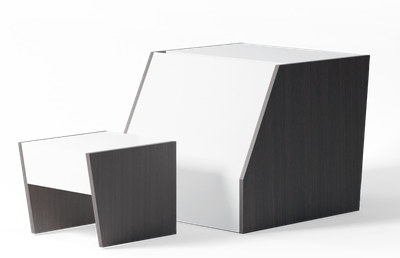 Table activités + Tabouret SATELYT - Base Feutres Table activités + Tabouret SATELYT - Base Feutres