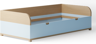 Lit LATITUD - Base Bleu Cristal Lit LATITUD - Base Bleu Cristal