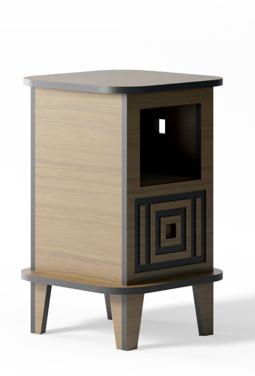 Chevet NEOANTIQ - Model Greec - Chêne Rustique Chevet NEOANTIQ - Model Greec - Chêne Rustique