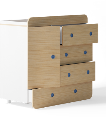 Commode AZERTY - Base Acacia