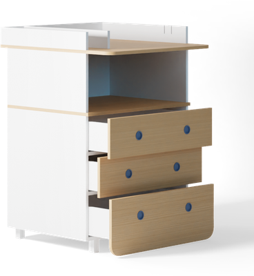 Table à langer AZERTY - Base Acacia