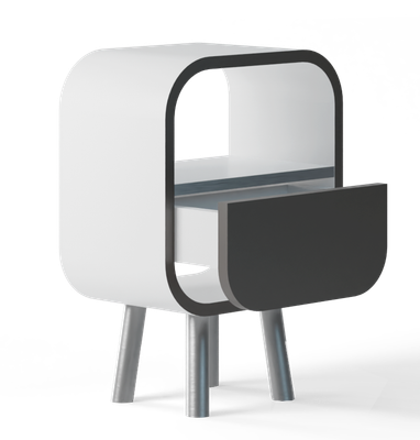 Cube Chevet SEVENTY - Base Cacao Orimoco Cube Chevet SEVENTY - Base Cacao Orimoco