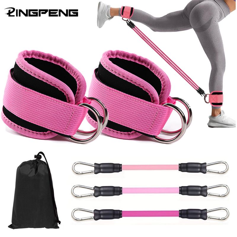 Yoga Resistance band ankle strap