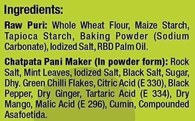 Gapata Sapata Pani Puri Papad (Ready to Fry) with Pani Maker Masala 200g