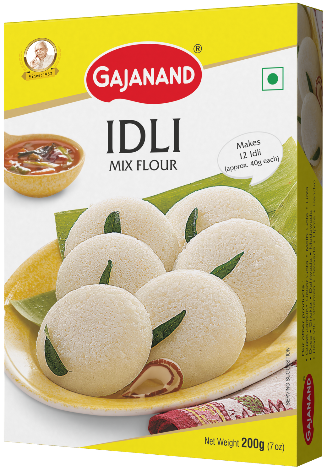 Gajanand Idli Mix 200g