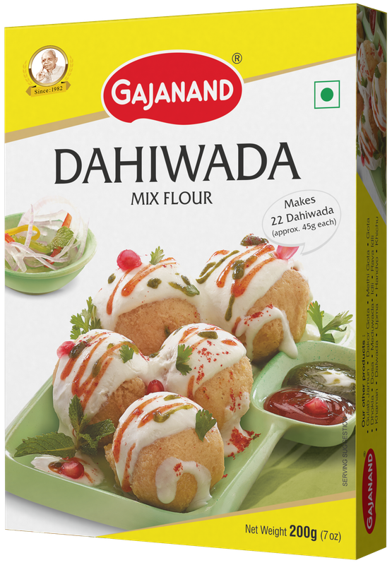 Gajanand Dahiwada Mix Flour 200g