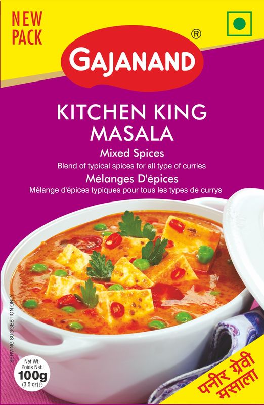 Gajanand Kitchen King Masala 100g
