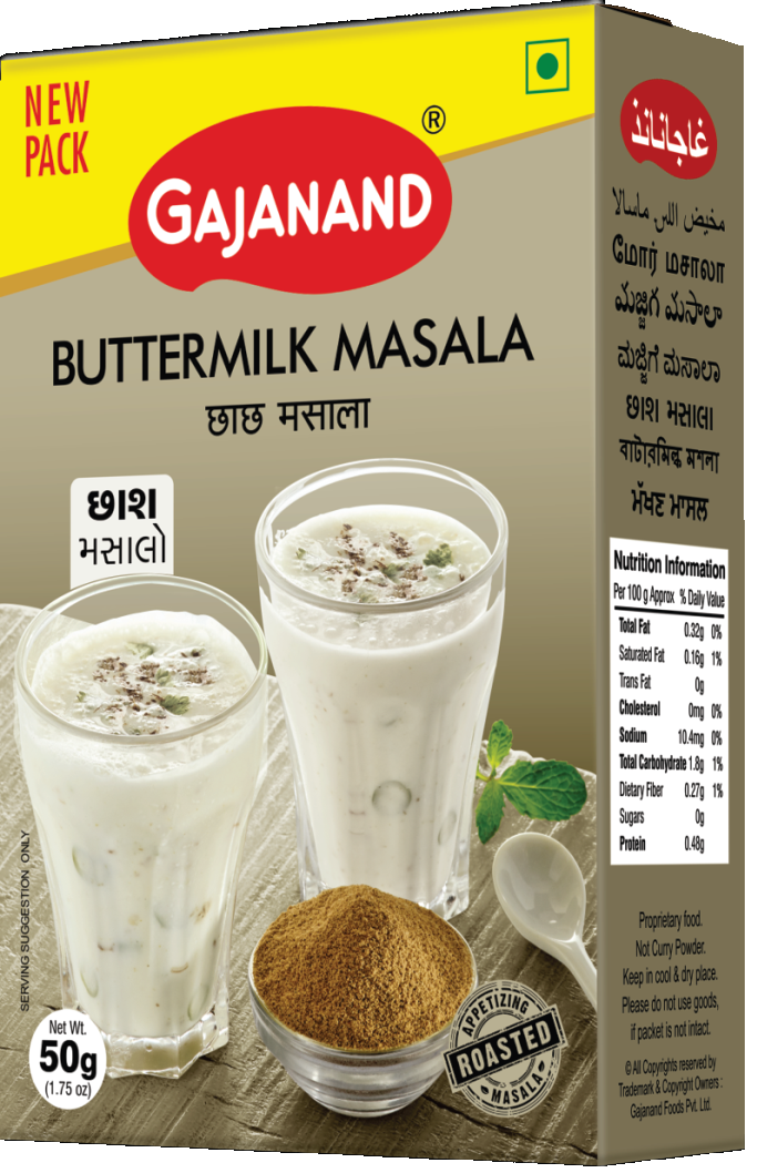 Gajanand Chaas (Buttermilk) Masala 100g