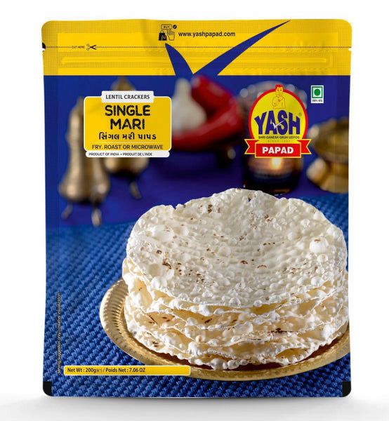 Yash Papad Single Mari (without Hing)