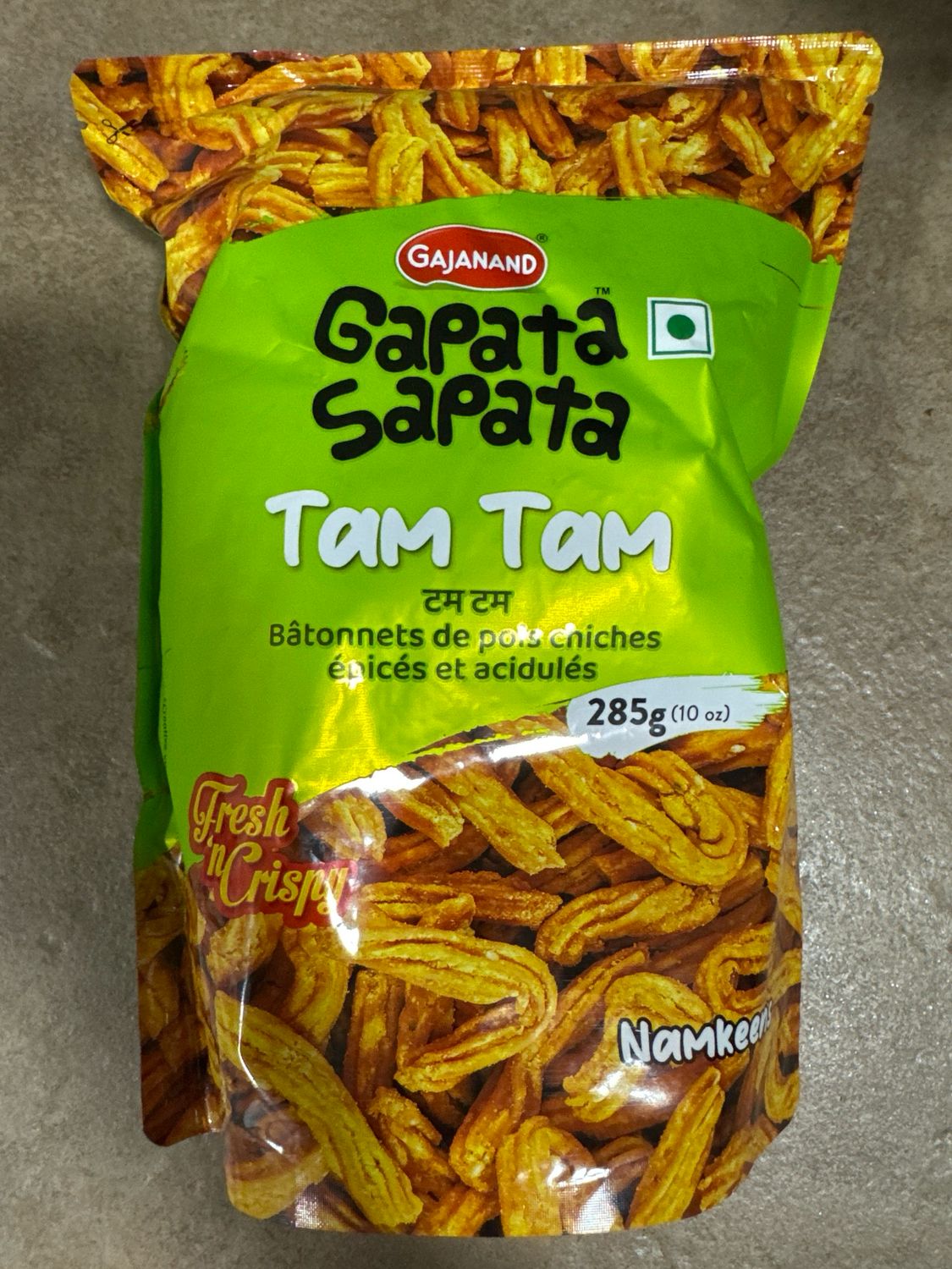 Gajanand Gapata Sapata Tam Tam 285g