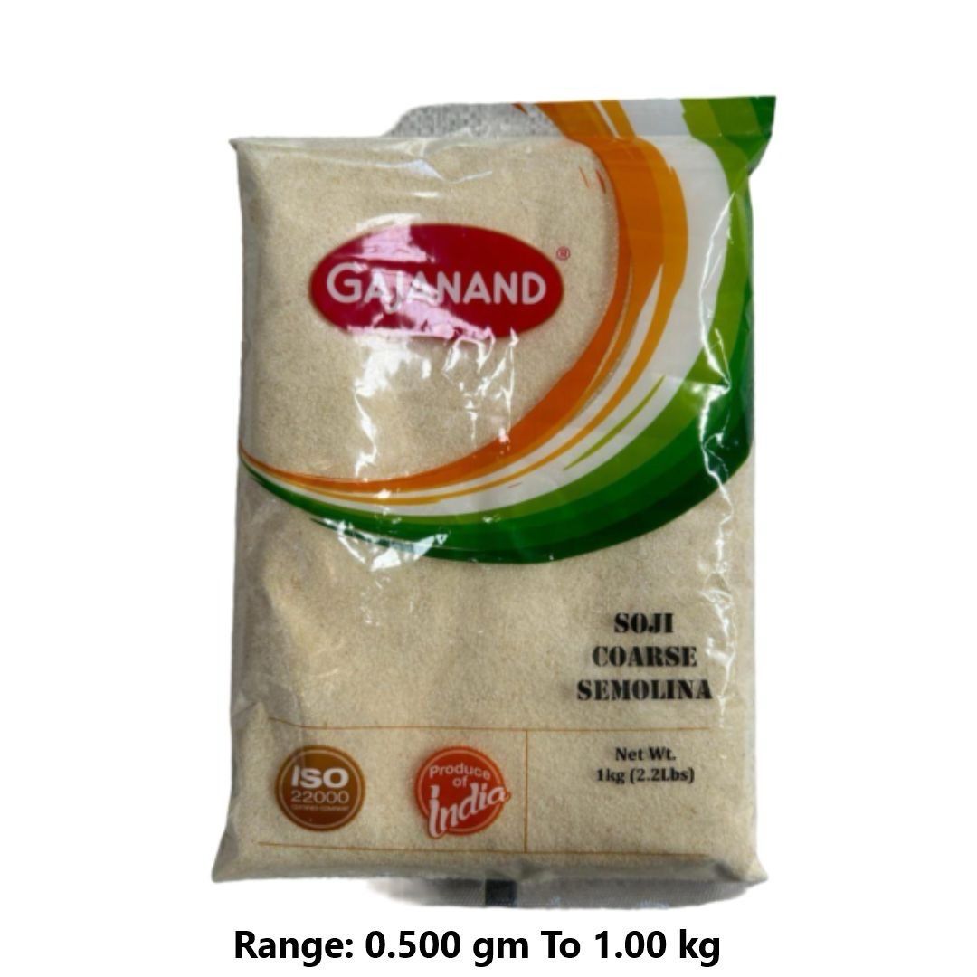 Gajanand Soji Coarse Semolina 4lb
