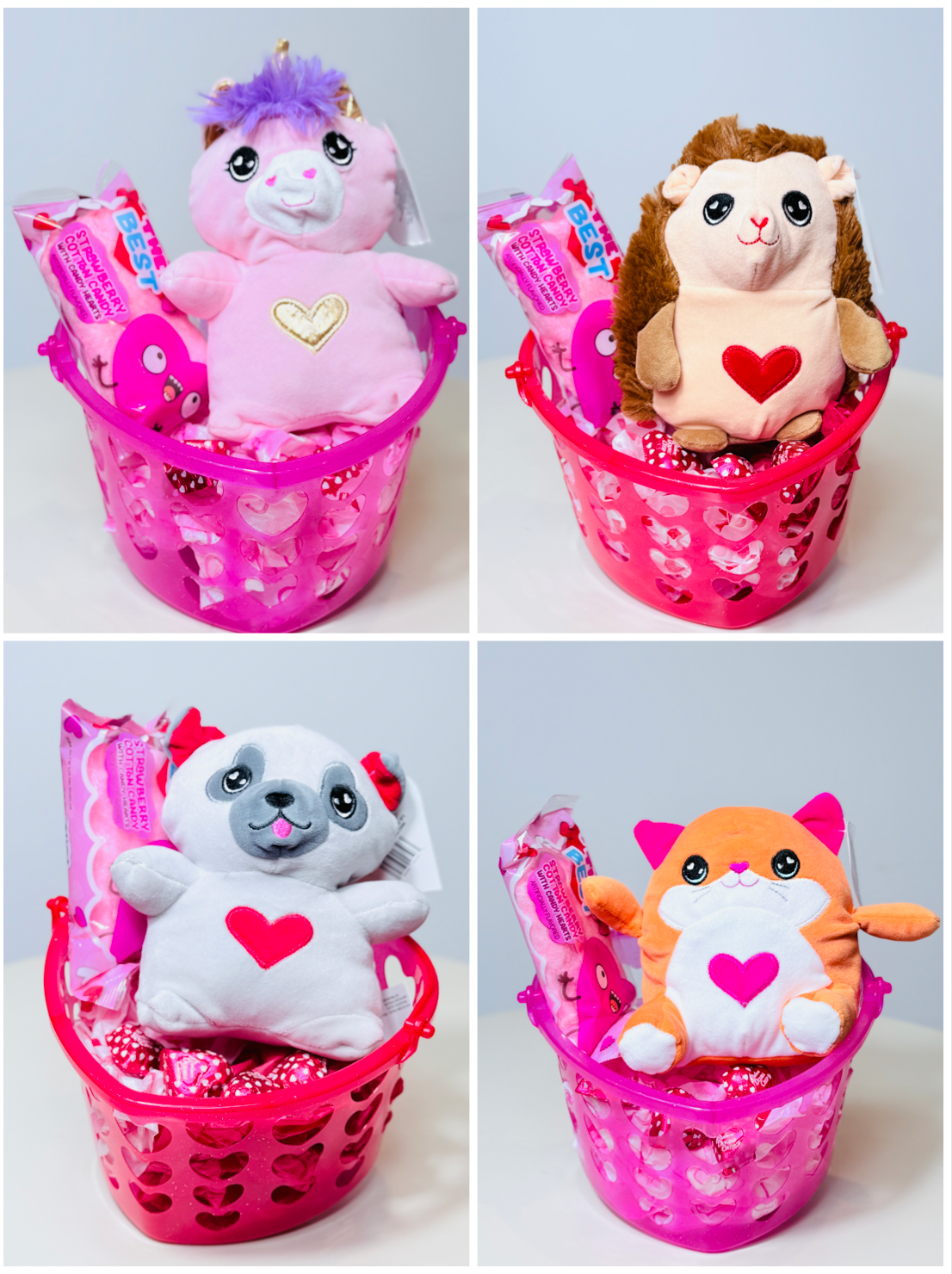 Valentine&#39;s Squishy Pal Candy Basket