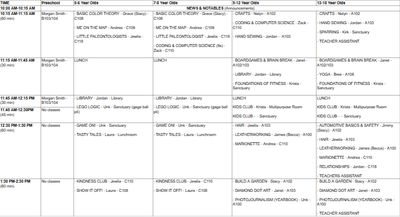 9-12 Years Old - SPRING 2026 Class Enrollment