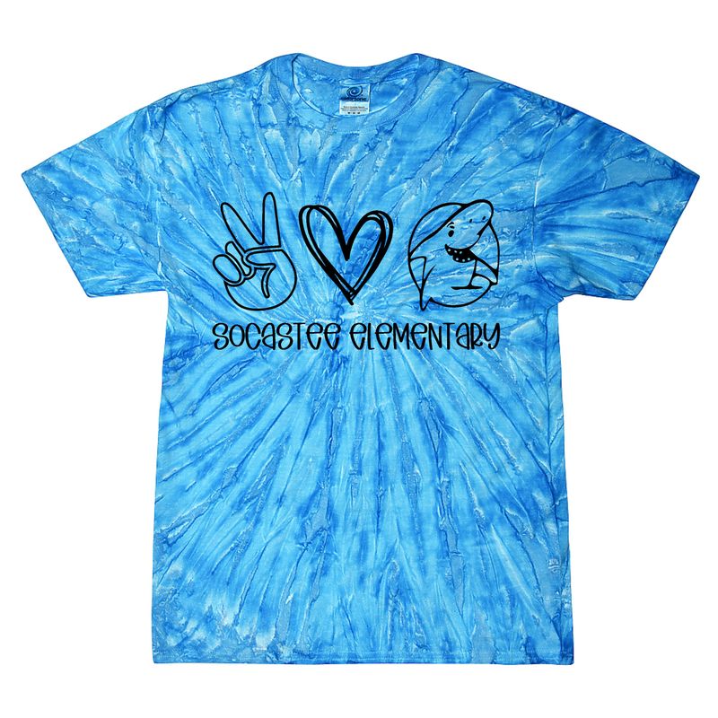 TIE DYE TEES: Design 2