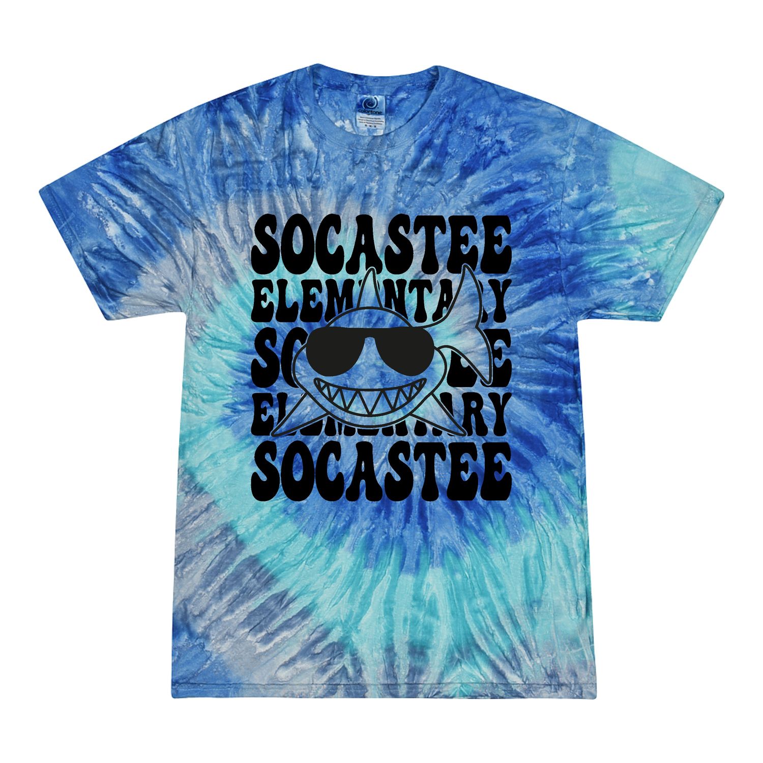TIE DYE TEES: Design 1