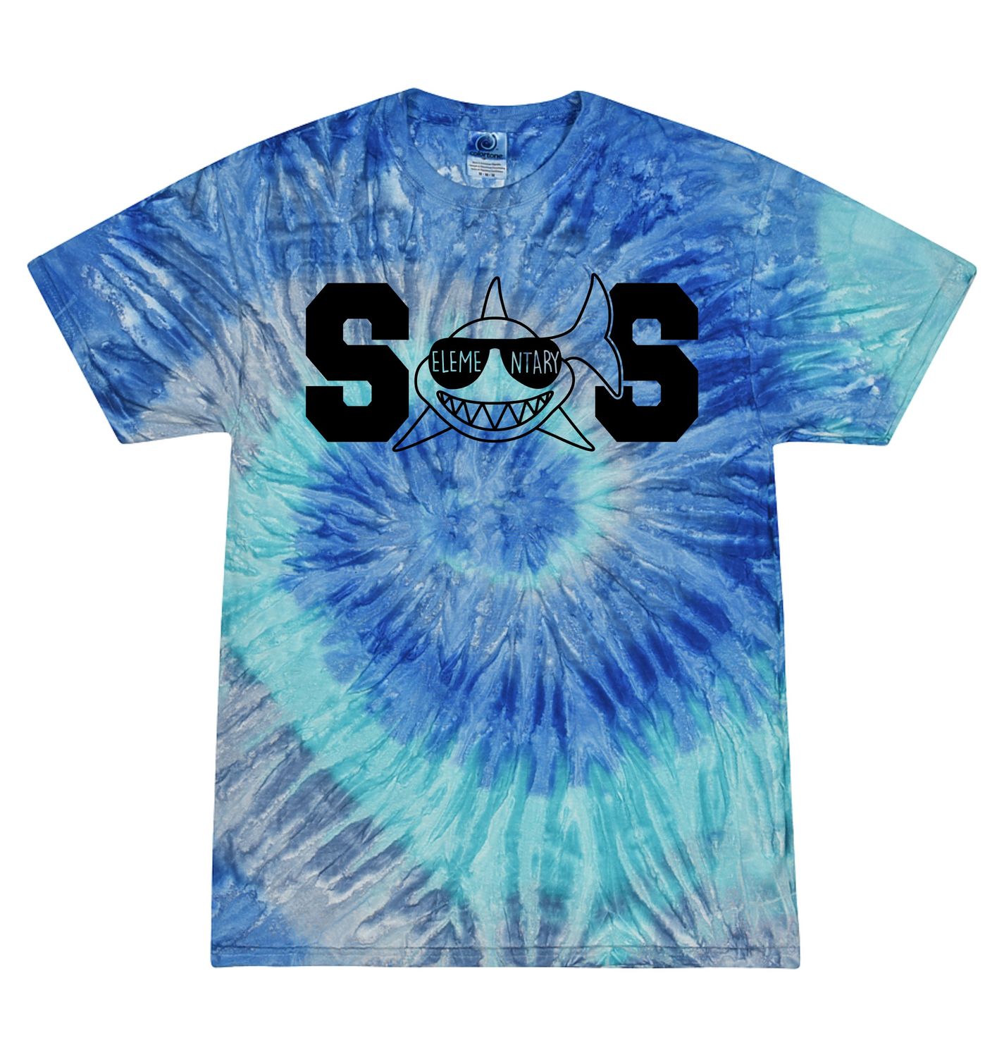 TIE DYE TEES: Design 5